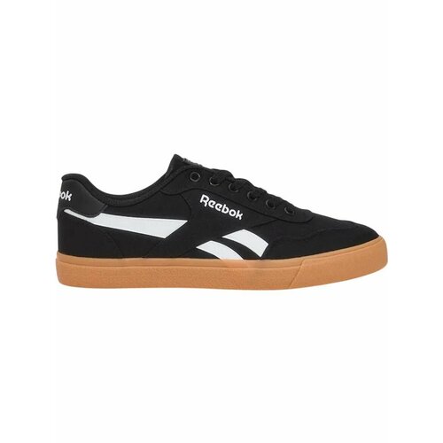 фото Кеды reebok court advance vulc, полнота f (eu)/ на среднюю стопу, размер 7 us, черный, белый, коричневый