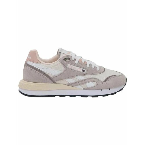 фото Кроссовки reebok classic nylon, полнота f (eu)/ на среднюю стопу, размер 6 us, бежевый/коричневый/молочный