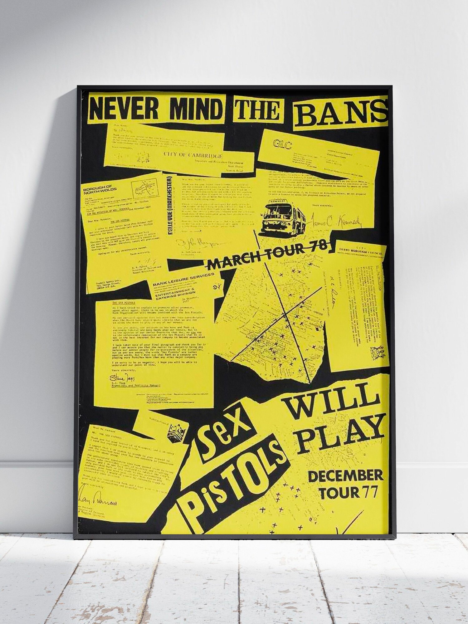 Плакат на стену для интерьера Секс Пистолс (Sex Pistols 13) - Постер по музыке и артисту формата A4 (21x30 см)