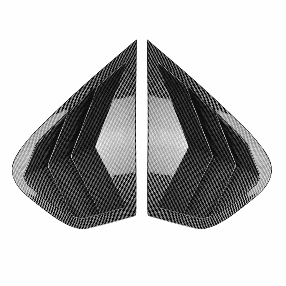 Крышки жалюзи бокового окна BMW X6 E71 E72 2008-2014 — узор из углеродного волокна, ABS, 2 шт, простая установка