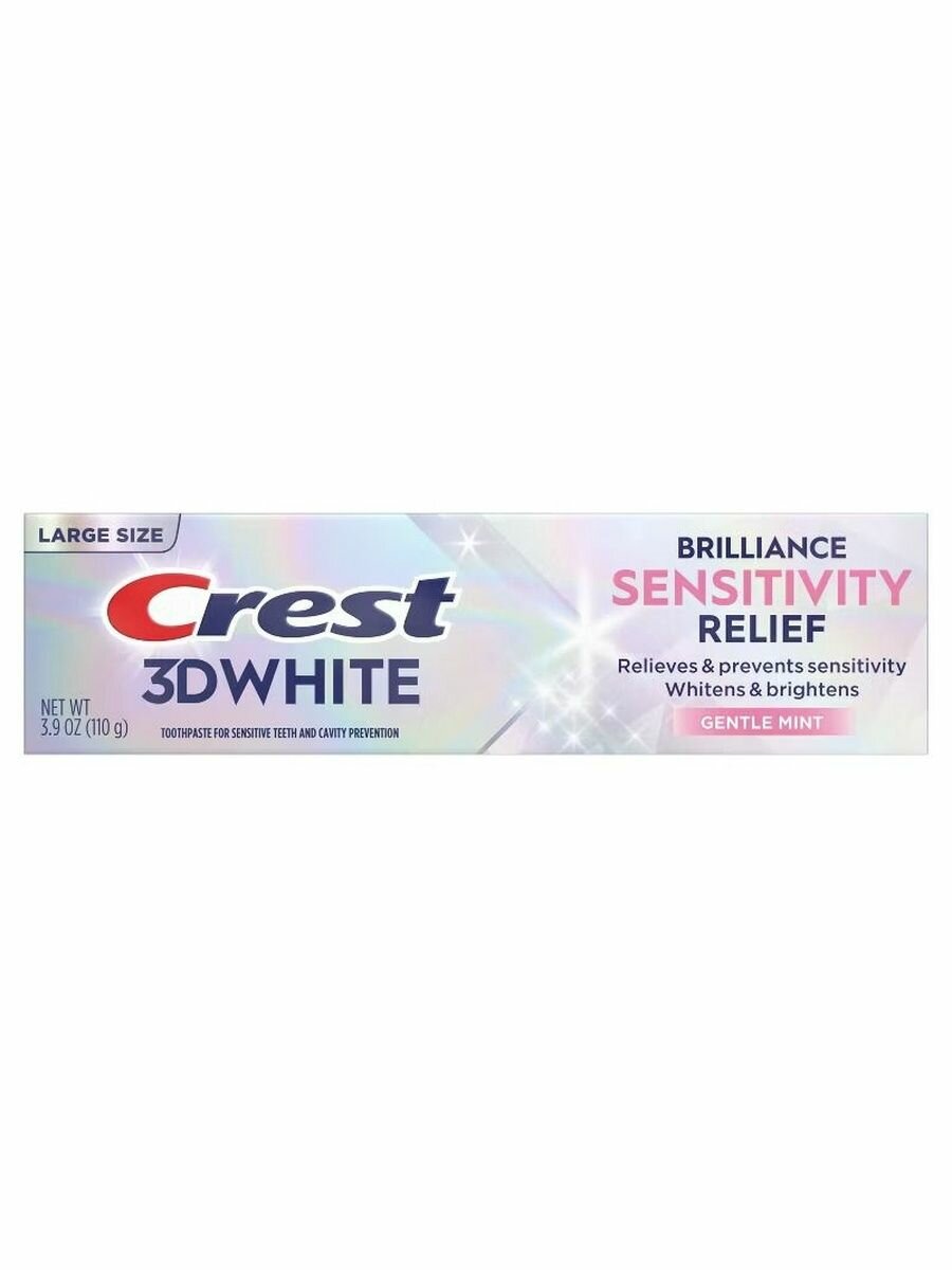 Зубная паста Crest 3D White Brilliance Sensitivity Relief — фото 1