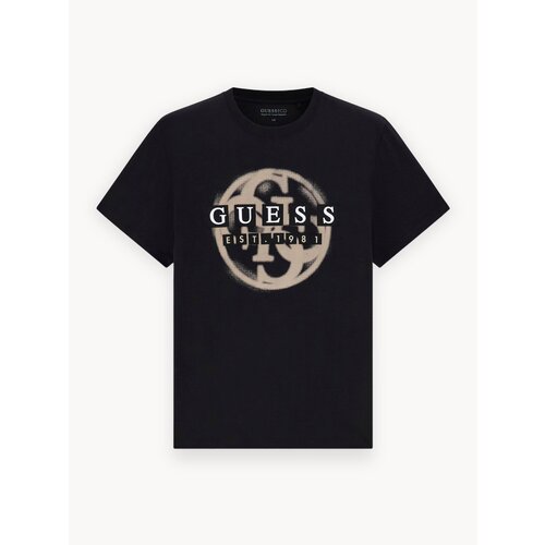 фото Футболка guess, размер l, черный