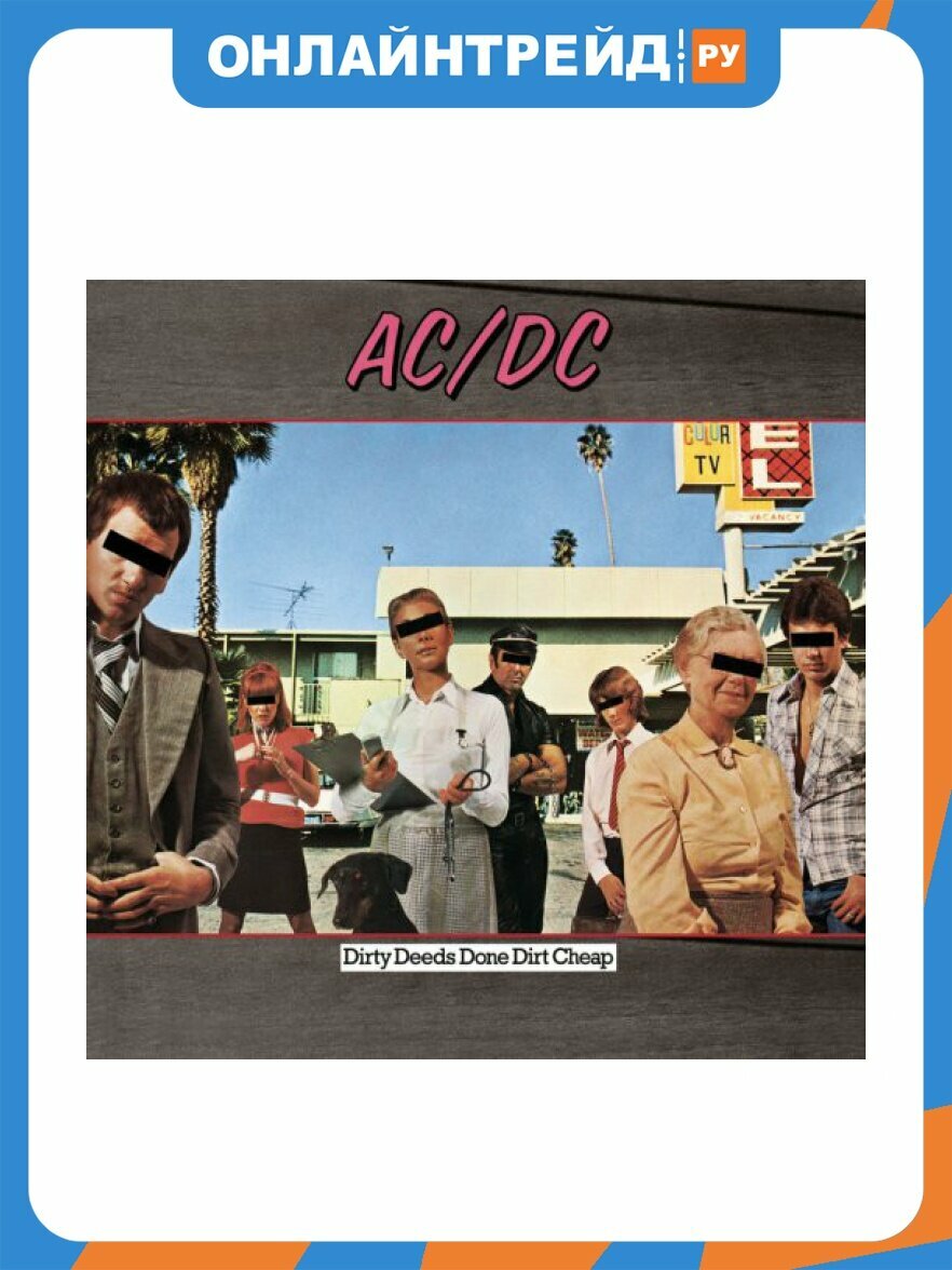 Виниловая пластинка EU AC/DC - Dirty Deeds Done Dirt Cheap
