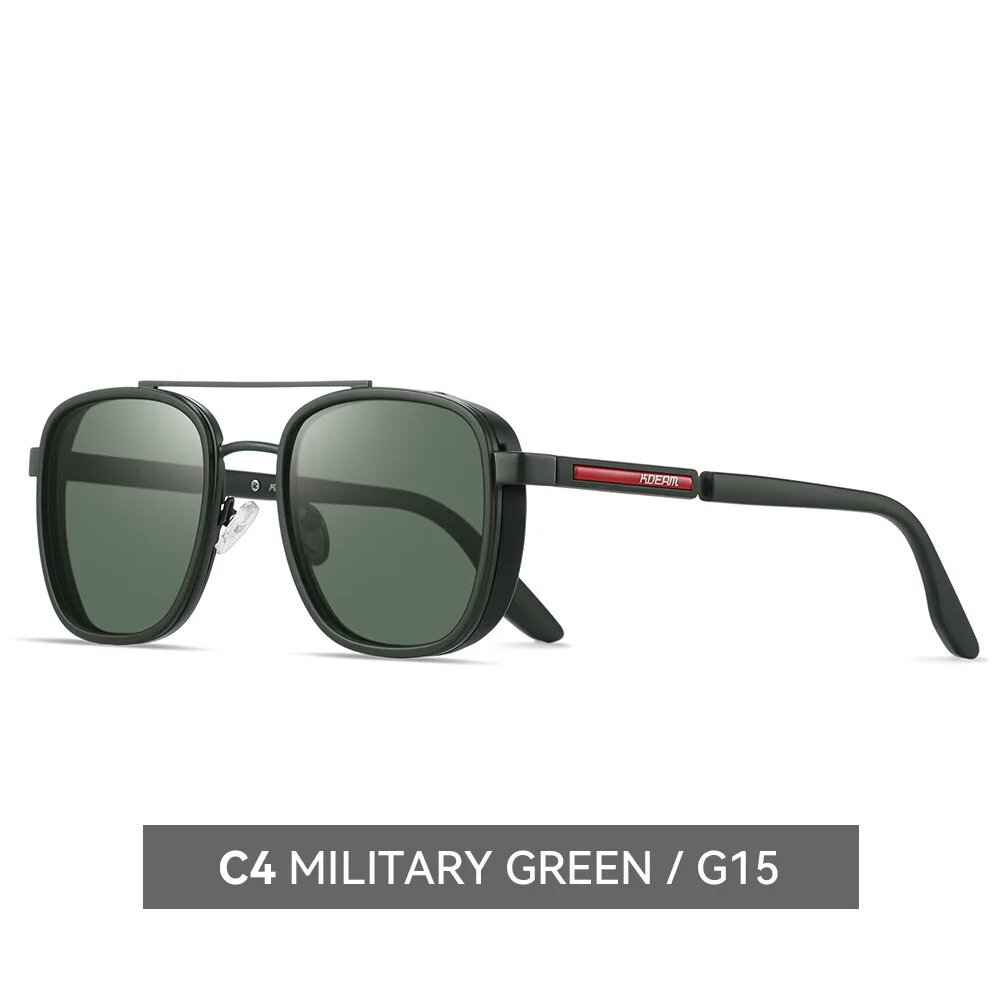 Солнцезащитные очки C4 Military Green/G15, look far-2.00
