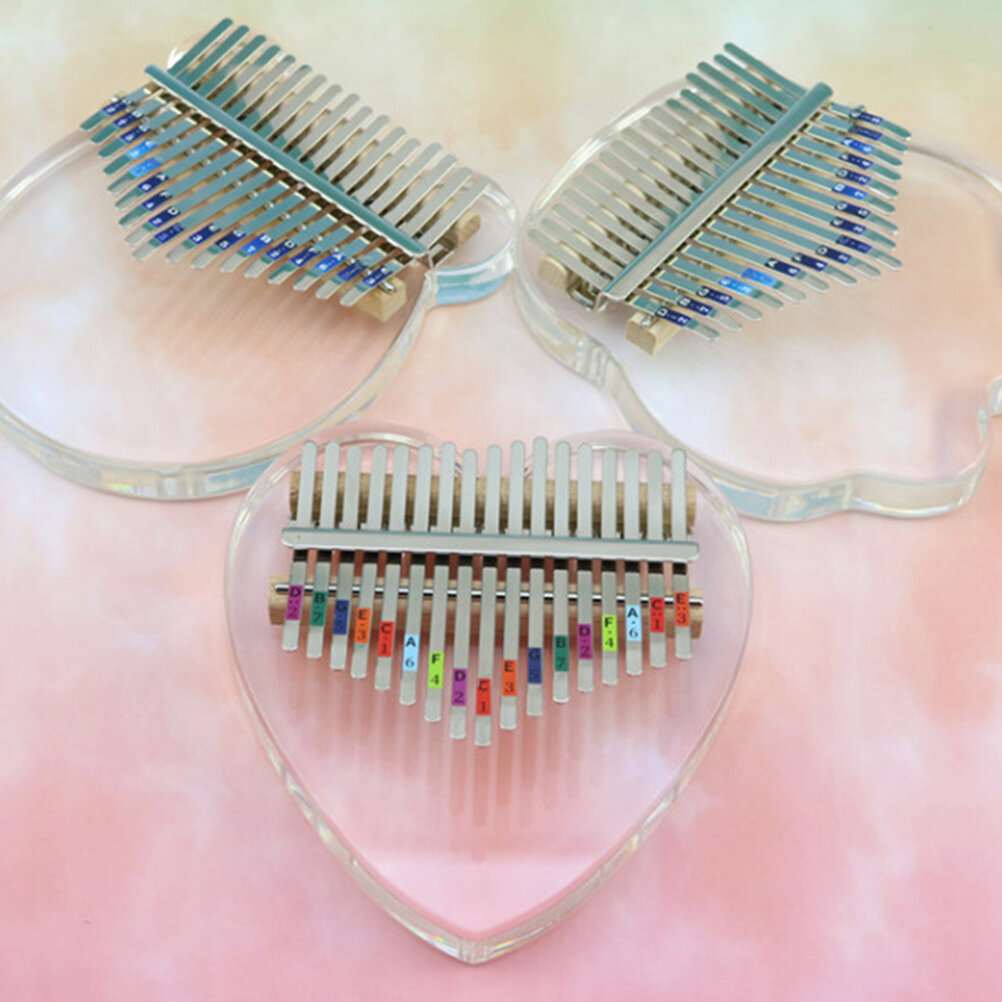 5 Шт Наклейки Для Kalimba 10 5X1 8Cm Начинающих Музыкантов Без Остатков При Снятии
