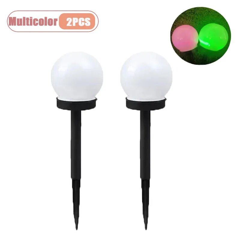 Солнечные шары для сада Multicolor-2PCS
