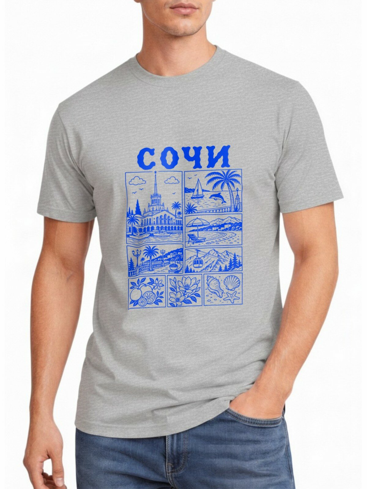 Футболка US BASIC Мужские футболки