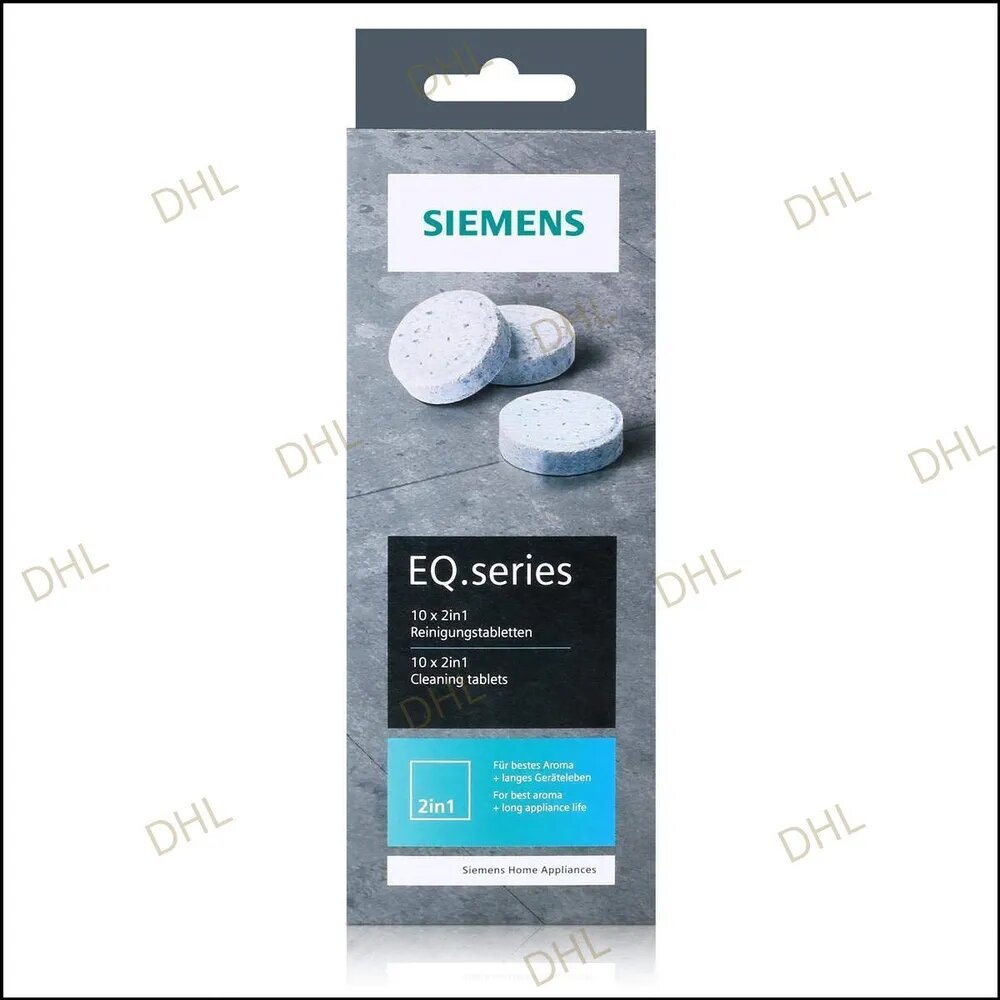Чистящие таблетки Siemens TZ80001, 10 шт.