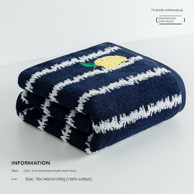 Банное полотенце Miniso из чистого хлопка для женщин, большое полотенце для взрослых, новая модель 2025 года, мужское
