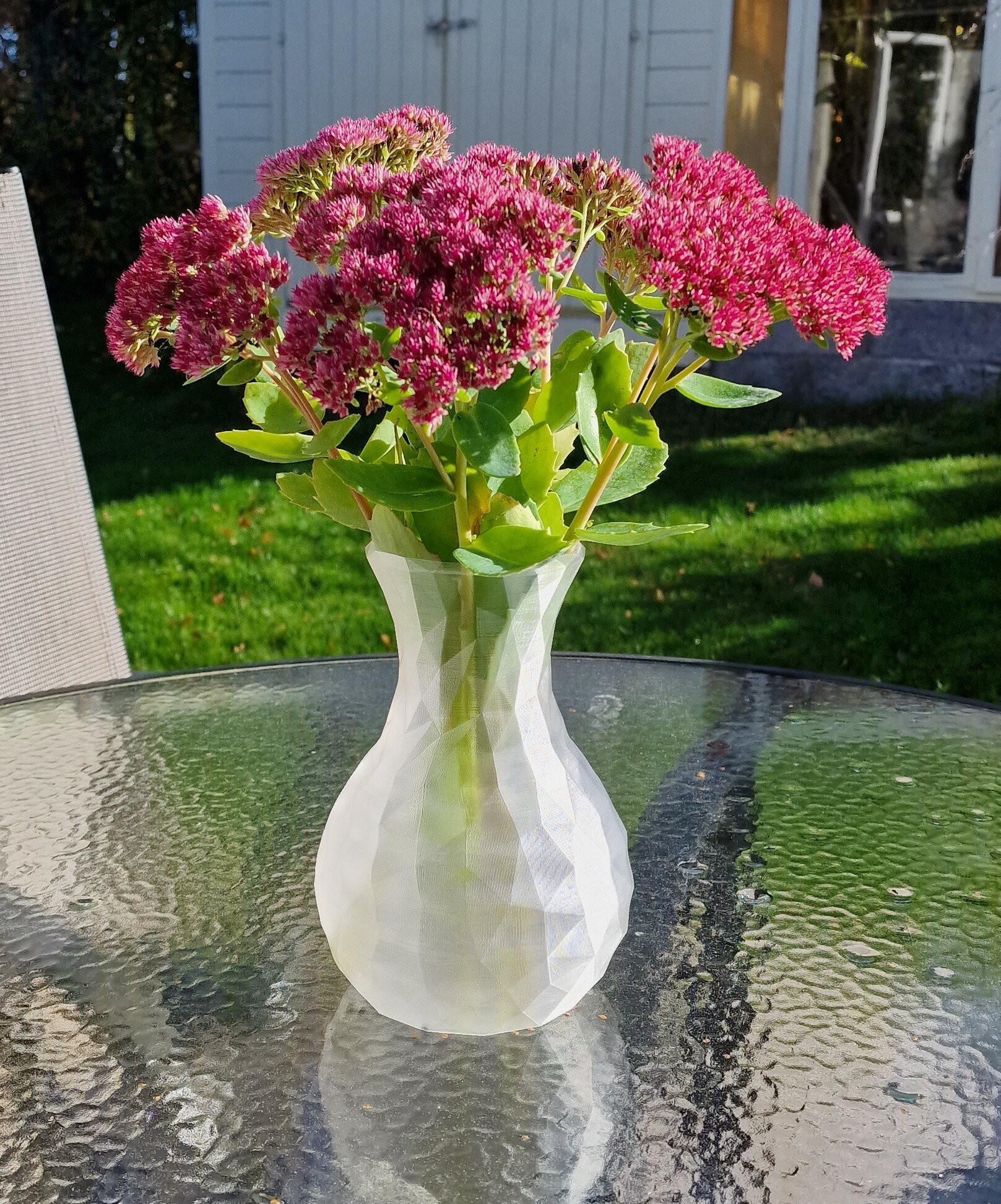 Ваза декоративная дизайнерская, 3D-печать, 3DOPRU арт. VASE-PR-289439
