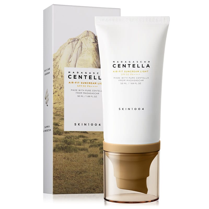 Средство солнцезащитное Skin1004 Madagascar Centella Air-Fit Suncream Light SPF 30 PA ++++ Лёгкий солнцезащитный крем 50 мл
