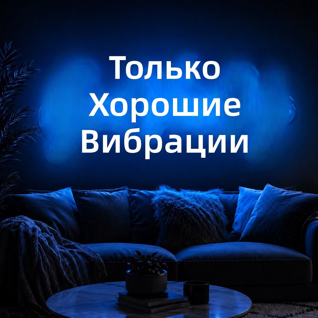 Неоновая светодиодная вывеска с надписью «Good Vibes solely», синий цвет, 10 дюймов (5 букв), индивидуальный настенный декор для дома и торжеств