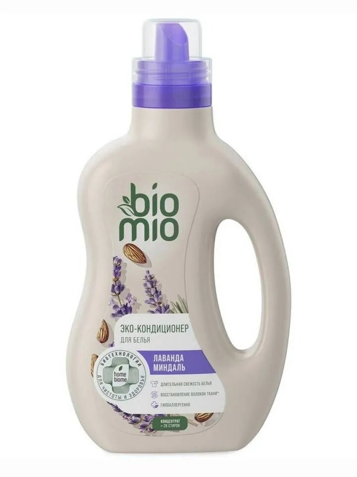 Кондиционер для белья BioMio Лаванда-Миндаль, 800 мл