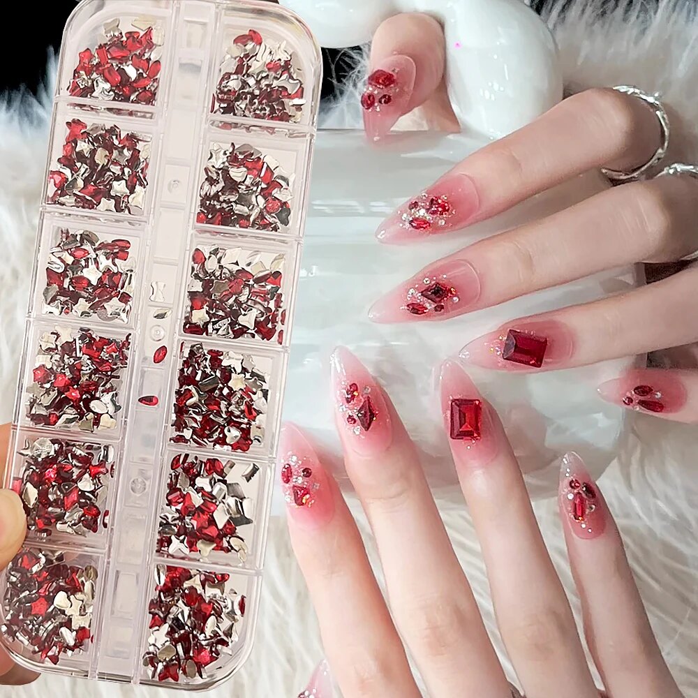 MAFANAILS 3D мини-ногтевые стразы 1000 шт PH209-9