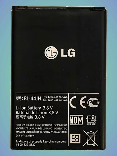Изображение товара Аккумулятор BL-44JH для LG L7/P750/P700/P705
