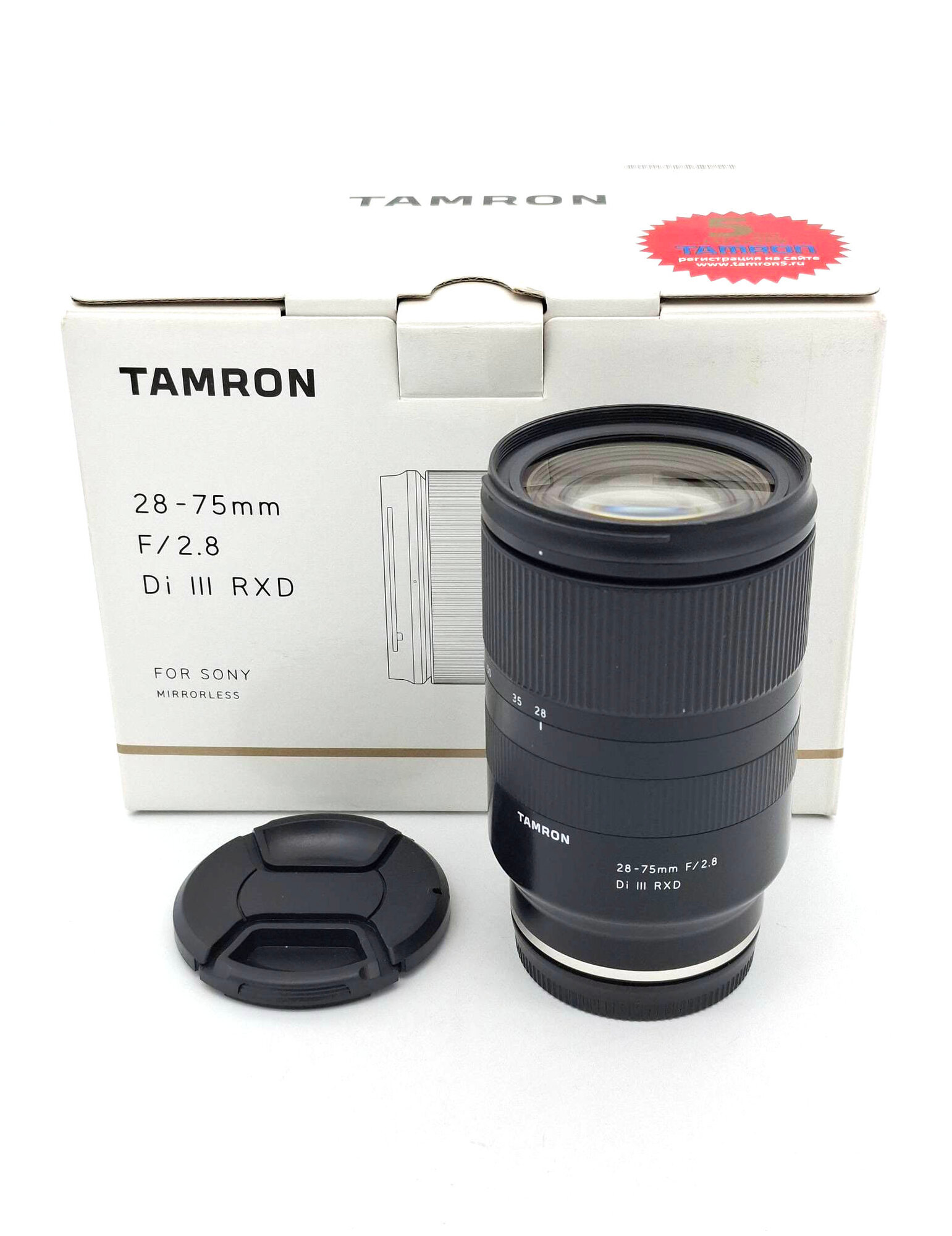 Объектив Tamron 28-75mm f/2.8 DI III RXD E-Mount – купить на