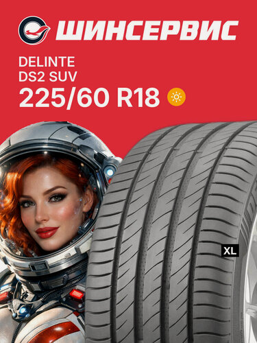 Изображение товара Летняя шина Delinte DS2 SUV 225/60 R18 104V