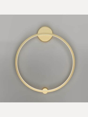 Изображение товара Светильник Maytoni Halo MOD005WL-L22BSK1, LED, латунь, 36 Вт