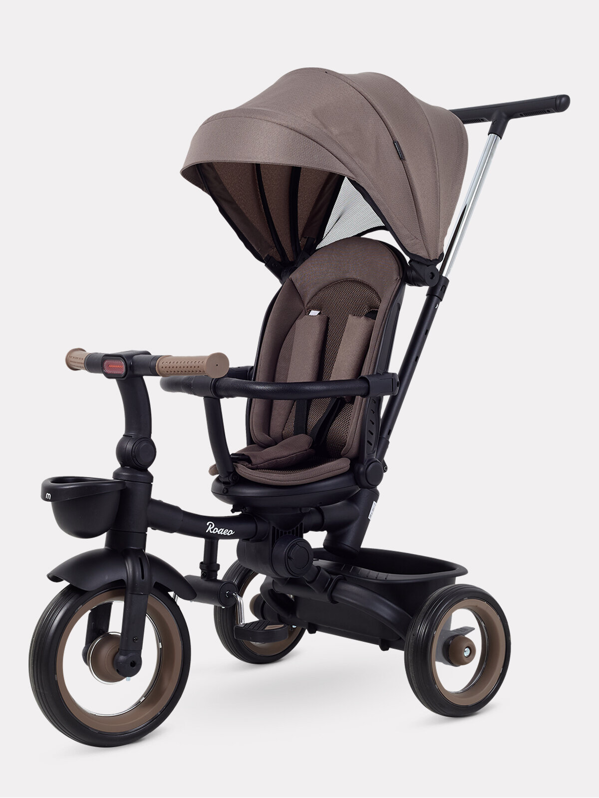 Детский трехколесный складной велосипед MOWBaby MC053 RODEO Mocca