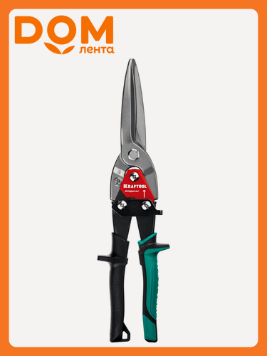 Изображение товара Ножницы KRAFTOOL "ALLIGATOR", хромированные, прорезиненные рукоятки, 290мм
