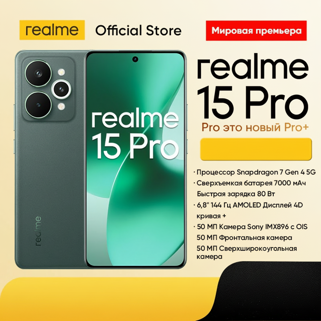 Смартфон Realme 15 Pro 5G, 8/256ГБ, russia – купить в интернет