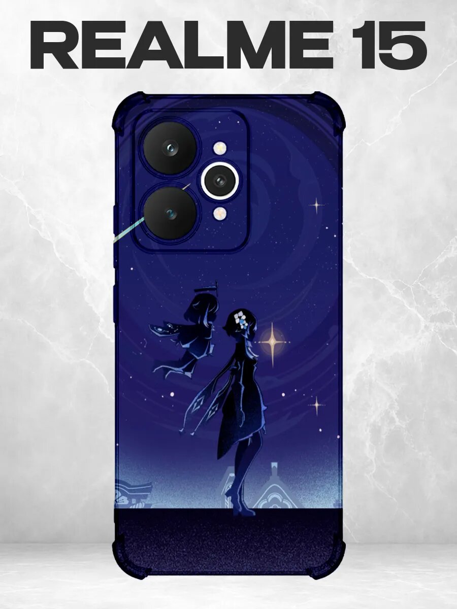 Чехол на Realme 15 Genshin Impact
