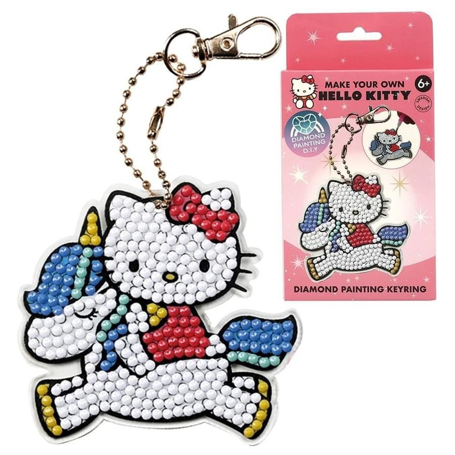 Мозаика Micki Hello Kitty, алмазная мозаика, брелок, разноцветный