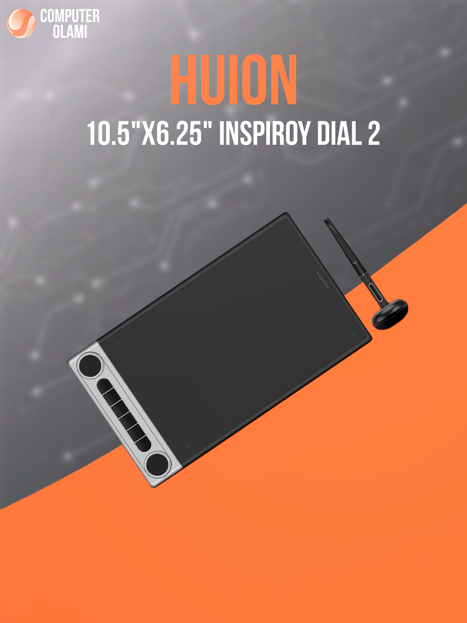 Графический планшет Huion Inspiroy Dial 2 BT USB-C Black графический планшет современный