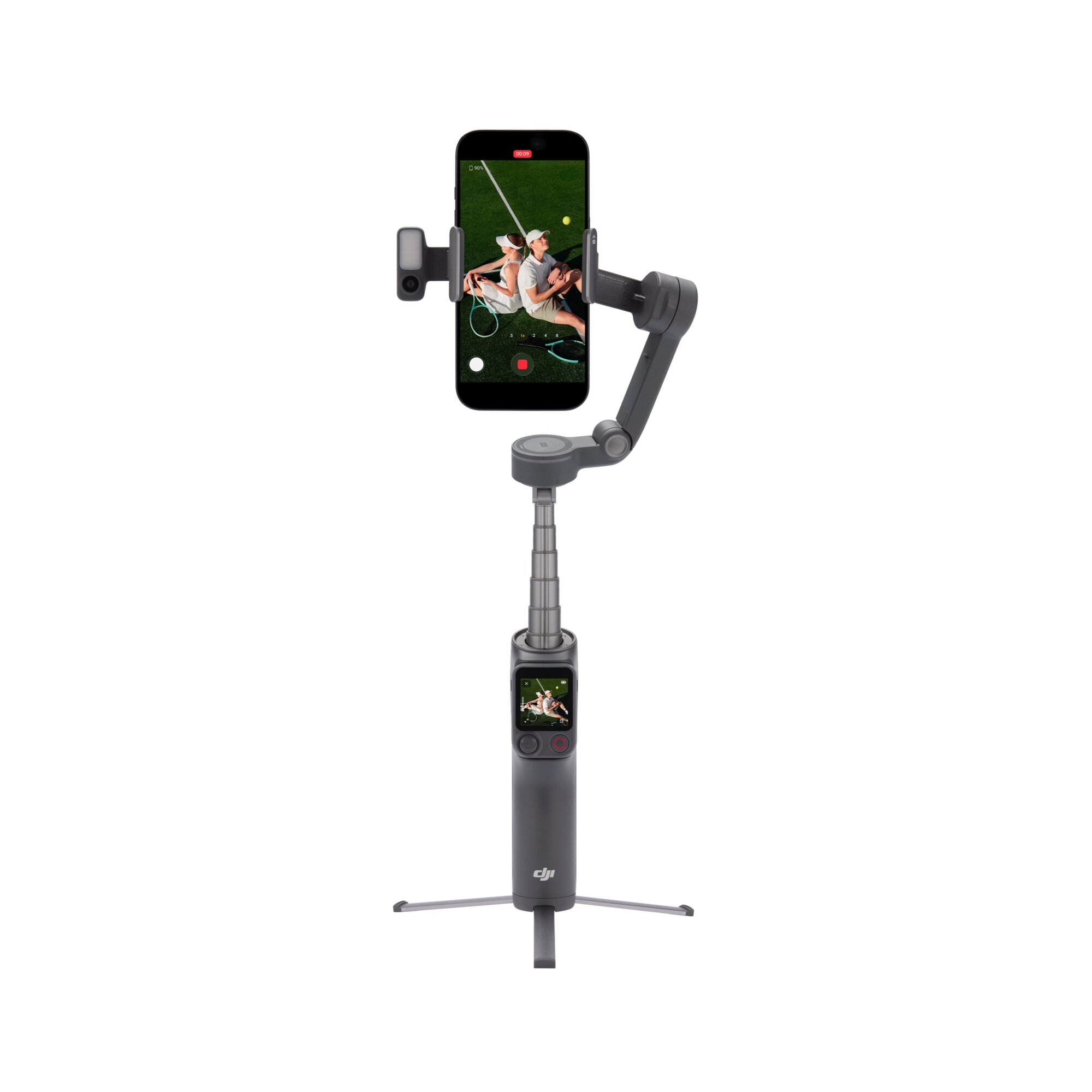 Стабилизатор для смартфона DJI Osmo Mobile 8P Creator Combo, 3-Осевая карданная стабилизация, AI tracking 8.0, серый — фото 9