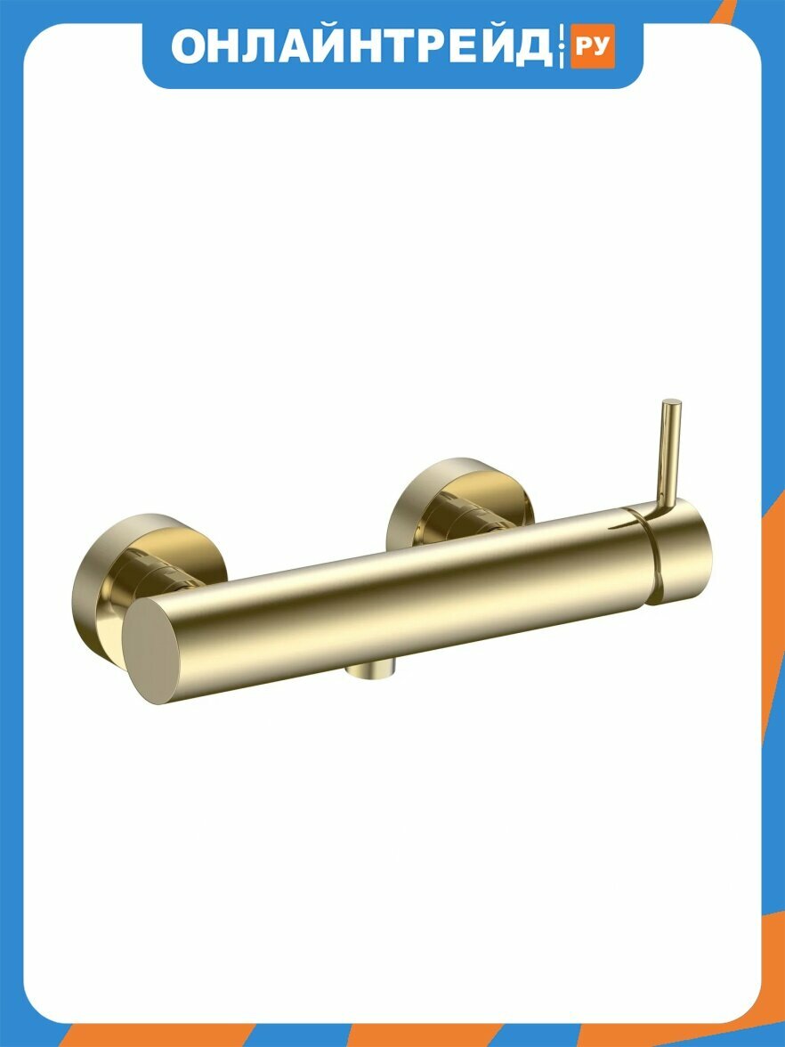 Смеситель для душа Aquame AQM6213BG Siena Brushed gold