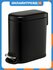 Ведро мусорное Smart Solutions с педалью, графит, 5 л (SS0000245)