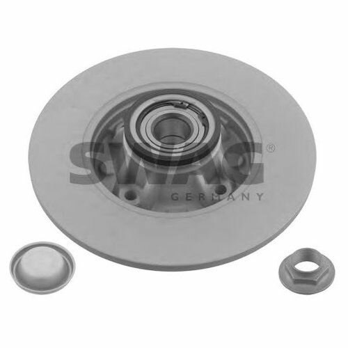 Диск тормозной Swag 62932783 для Citroen C4 I, II, DS4; Peugeot 308