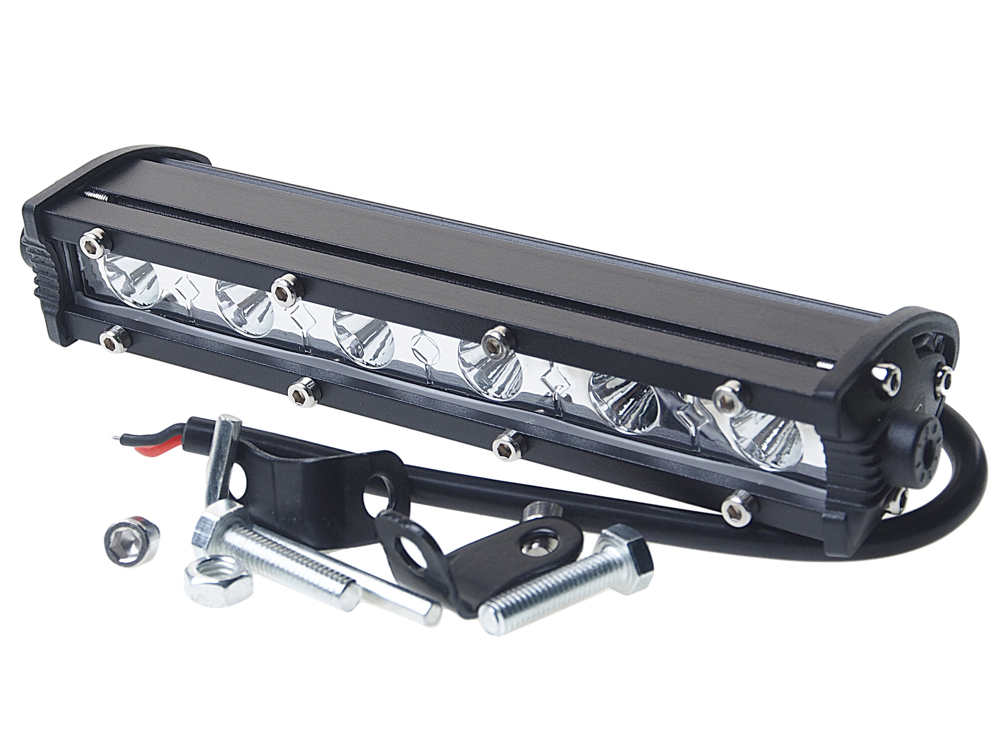 Фара рабочего света W-18S 6LED 18W (182х30х45мм) 10-30V вымпел