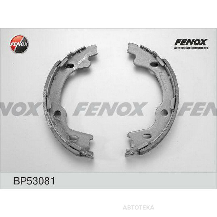 Тормозные колодки барабанные hyun/kia i30/ceed 07- стояночного тормоза FENOX BP53081