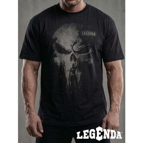 фото Футболка спортивная legenda череп, размер m