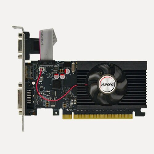 Изображение товара AFOX Видеокарта GT710 4GB 64bit DDR3 VGA DVI HDMI LP 1FAN AF710 - 4096D3L5 - V3 RTL