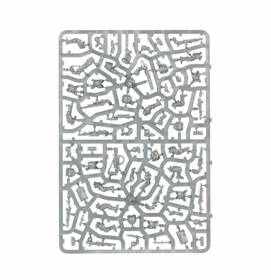 Набор миниатюр Cadian Shock Troops Warhammer 40000 - 10 Фигурок — фото 1