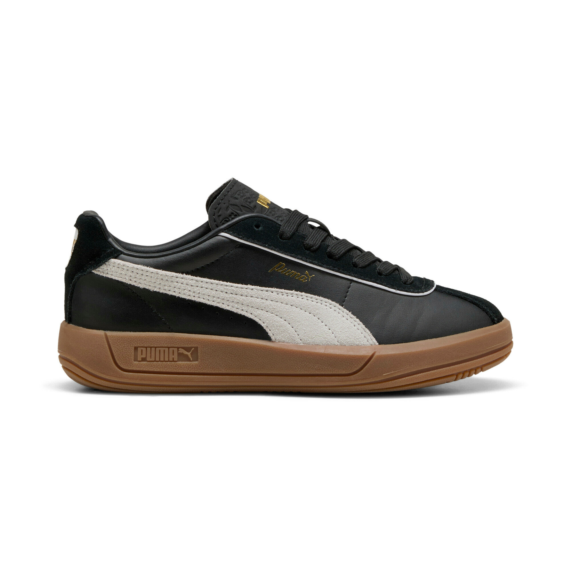 Кеды PUMA Club Klassika, размер 6.5 UK, черный — фото 1