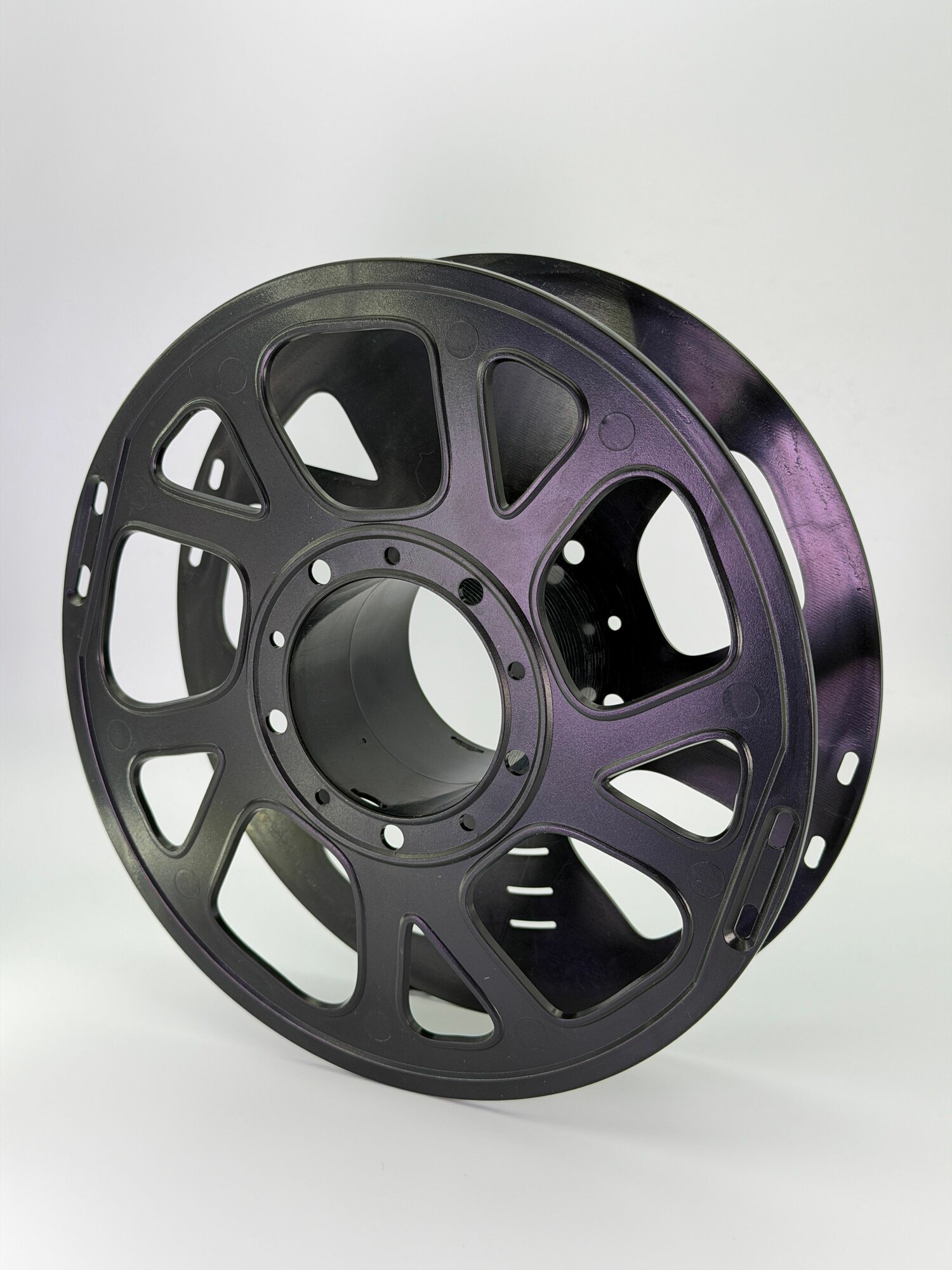 Катушка для провода кабеля гирлянды веревки (прозрачная) 1шт