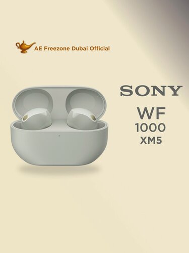 Изображение товара Беспроводные наушники Sony WF-1000XM5, с шумподавлением, цвет Серебристый / Silver