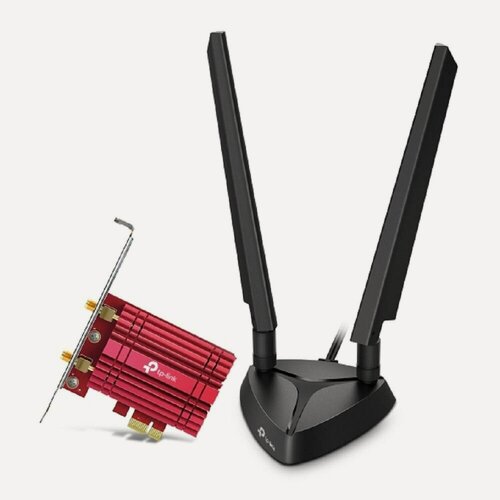 Изображение товара TP-Link Archer TXE75E AXE5400 Трехдиапазонный беспроводной PCI Express-адаптер Wi-Fi 6E с поддержкой Bluetooth 5.3