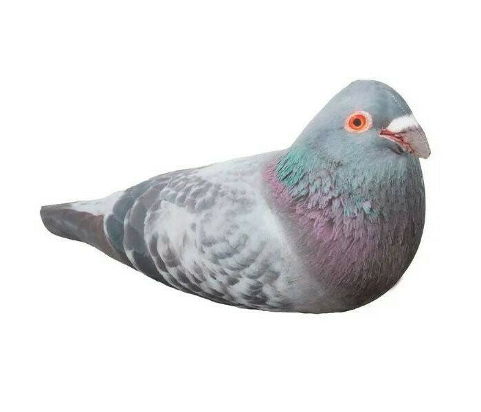 Игрушка мягконабивная KiddieArt Tallula Голубь, антистресс, 43 см 104301
