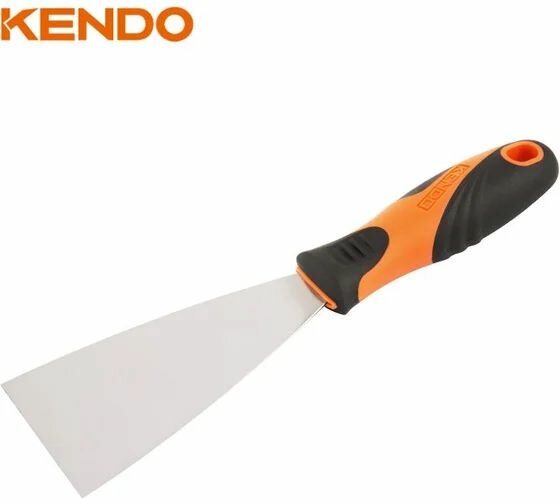 Шпатель-скребок из нержавеющей стали KENDO 60 мм