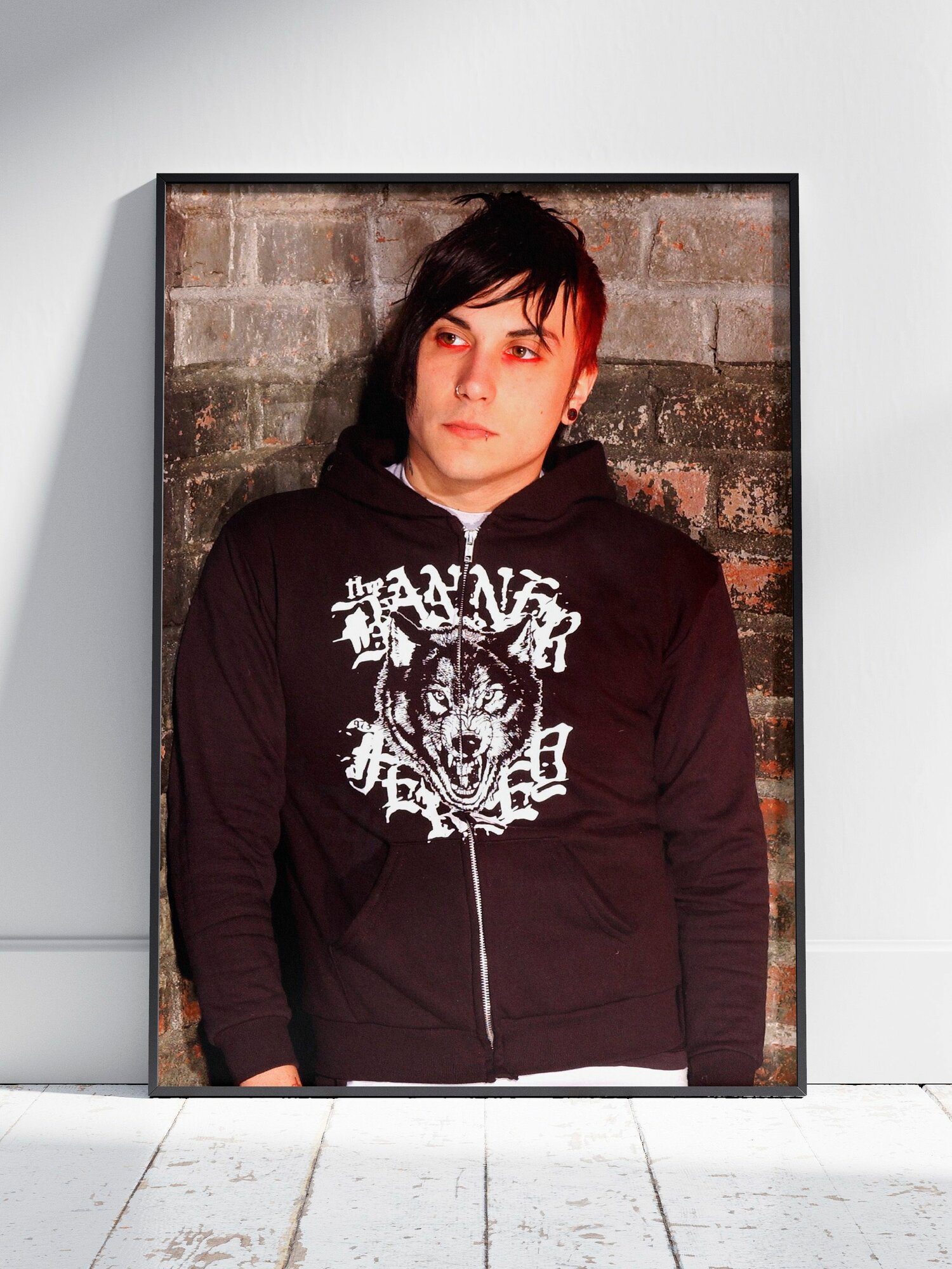 Плакат на стену для интерьера Май Кемикал Романc - My Chemical Romance (Фрэнк Айеро - Frank Iero 6) - Постер по музыке и артисту формата A4 (21x30 см)
