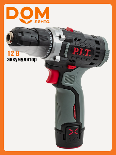 Изображение товара Дрель аккумуляторная PBM12K-10A/2 X-DRIVER 12В с 2 АКБ и З/У