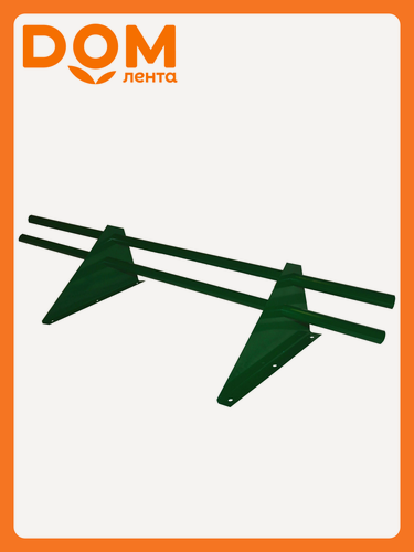 Изображение товара Снегозадержатель Таврос, трубчатый, для металлочерепицы и профнастила, зеленый, 300 см