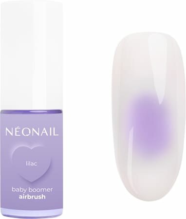 Пудра для ногтей NeoNail Baby Boomer Airbrush, сиреневый, 5 г