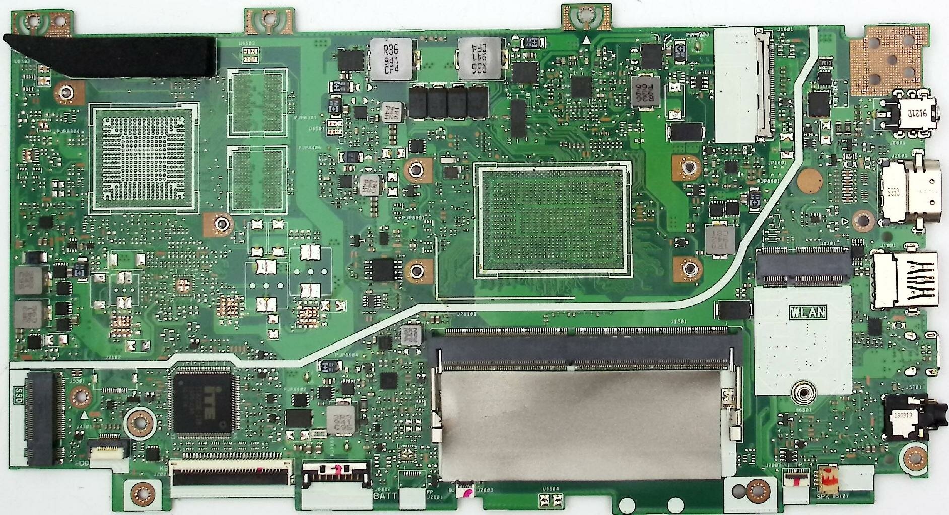 Материнская плата ASUS X412DA донор компонентов (039802)
