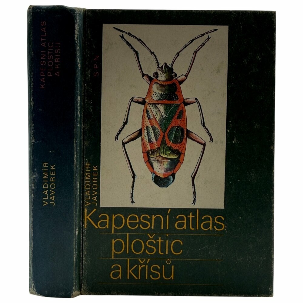 V. Javorek "Kapesni atlas plostic a krisu" (Карманный атлас клопов и цикад) 1978 г. Чехословакия