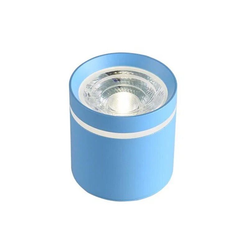 Потолочный светильник ROANJUNYH COB 7-15Вт Синий, Warm white 3000K, Синий, 9W